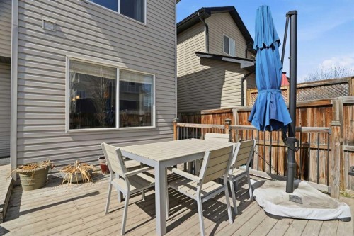 202 New Brighton Manor Se, Calgary, AB - Outdoor With Deck Patio Veranda With Exterior
