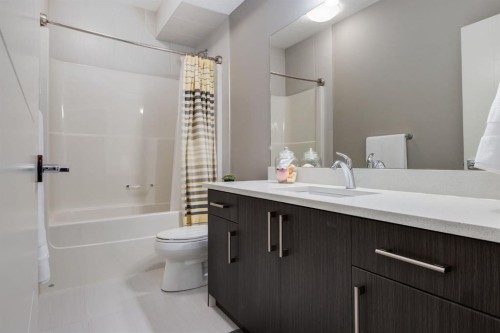 109 Kinniburgh Bay, Chestermere, AB - Indoor Photo Showing Bathroom