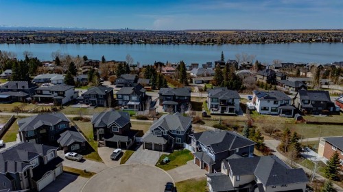 109 Kinniburgh Bay, Chestermere, AB - Outdoor With Body Of Water With View