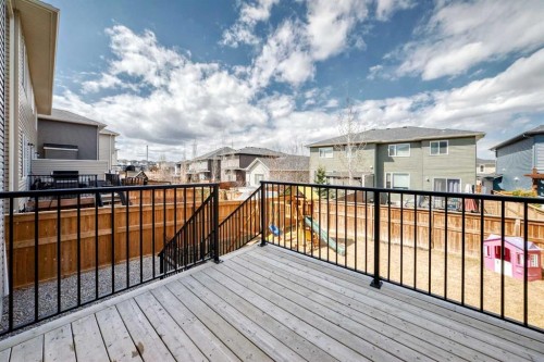 81 Willow Court, Cochrane, AB - Outdoor With Deck Patio Veranda With Exterior