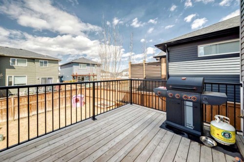 81 Willow Court, Cochrane, AB - Outdoor With Deck Patio Veranda With Exterior