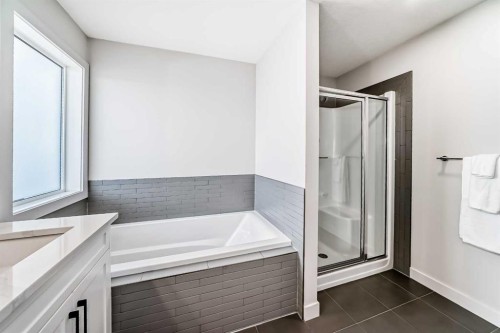 81 Willow Court, Cochrane, AB - Indoor Photo Showing Bathroom