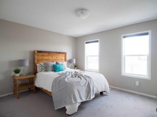 304 Chaparral Valley Square Se, Calgary, AB - Indoor Photo Showing Bedroom