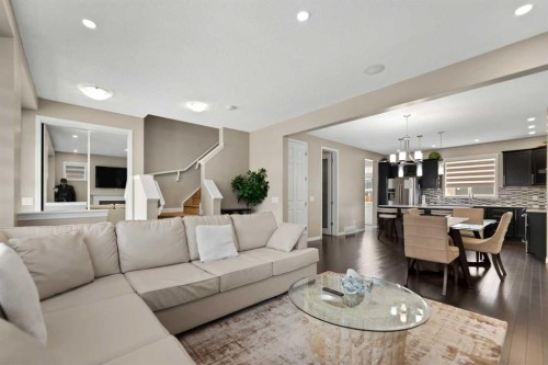 61 Cityscape Street, Calgary, AB - Indoor Photo Showing Living Room