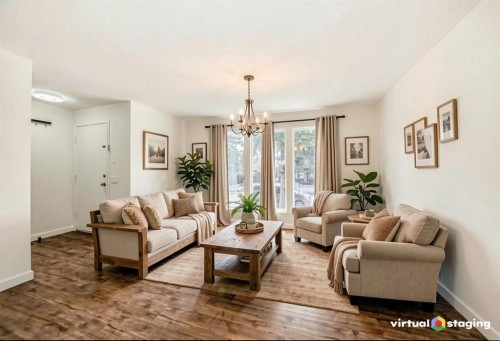 25 Erin Ridge Road Se, Calgary, AB - Indoor Photo Showing Living Room