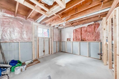 25 Erin Ridge Road Se, Calgary, AB - Indoor Photo Showing Basement