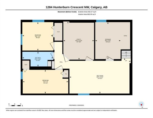 1284 Hunterburn Crescent Nw, Calgary, AB 