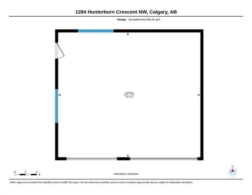 1284 Hunterburn Crescent Nw, Calgary, AB 