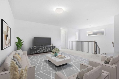 360 Calhoun Common Ne, Calgary, AB - Indoor Photo Showing Living Room
