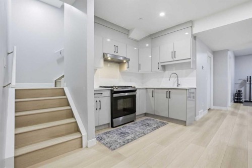 360 Calhoun Common Ne, Calgary, AB - Indoor Photo Showing Kitchen With Upgraded Kitchen