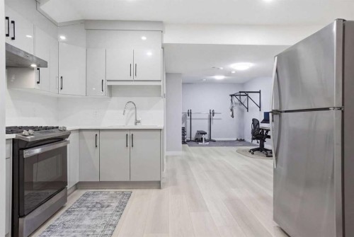 360 Calhoun Common Ne, Calgary, AB - Indoor Photo Showing Kitchen With Upgraded Kitchen