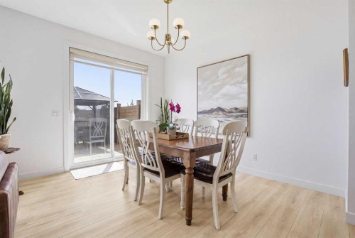360 Calhoun Common Ne, Calgary, AB - Indoor Photo Showing Dining Room