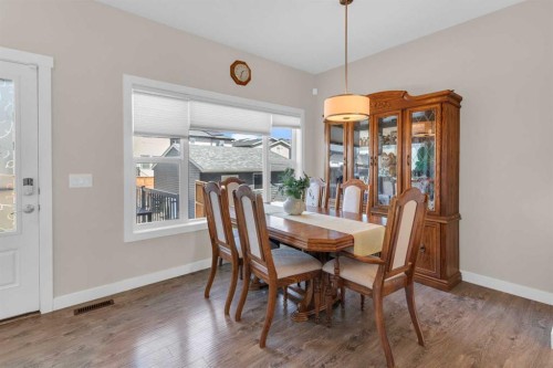 70 Sage Bluff Gate Nw, Calgary, AB - Indoor Photo Showing Dining Room