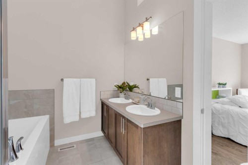 70 Sage Bluff Gate Nw, Calgary, AB - Indoor Photo Showing Bathroom