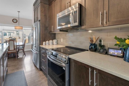70 Sage Bluff Gate Nw, Calgary, AB - Indoor Photo Showing Kitchen With Stainless Steel Kitchen