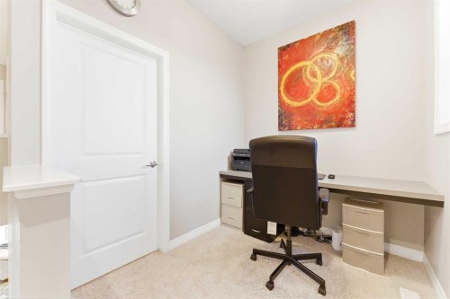 71 Evansfield Rise Nw, Calgary, AB - Indoor Photo Showing Office