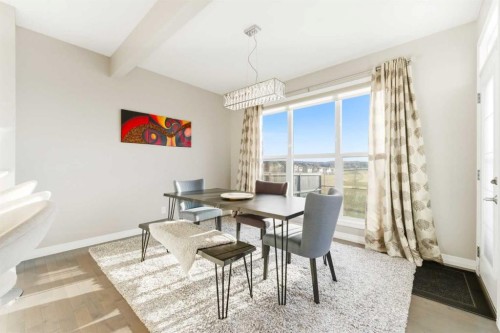 71 Evansfield Rise Nw, Calgary, AB - Indoor Photo Showing Dining Room
