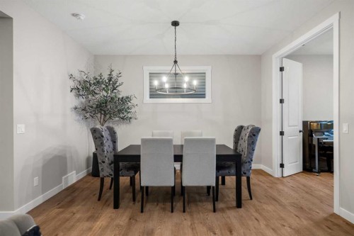 135 Silver Spruce Grove Sw, Calgary, AB - Indoor Photo Showing Dining Room