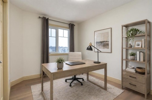 401 Marina Drive, Chestermere, AB - Indoor Photo Showing Office