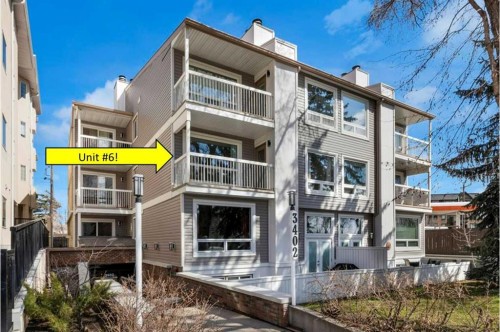 6-3402 Parkdale Boulevard Nw, Calgary, AB - Outdoor With Balcony