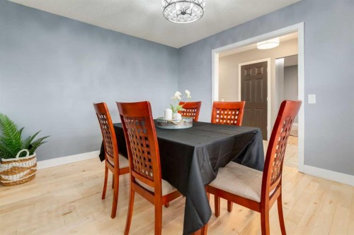 16 Prestwick Road Se, Calgary, AB - Indoor Photo Showing Dining Room