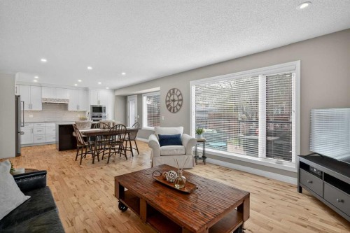 3513 Douglas Woods Heights Se, Calgary, AB - Indoor Photo Showing Living Room