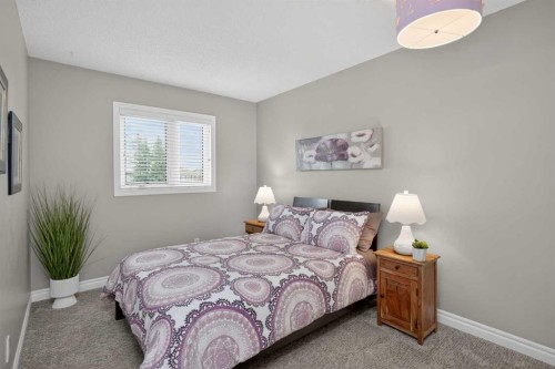 3513 Douglas Woods Heights Se, Calgary, AB - Indoor Photo Showing Bedroom
