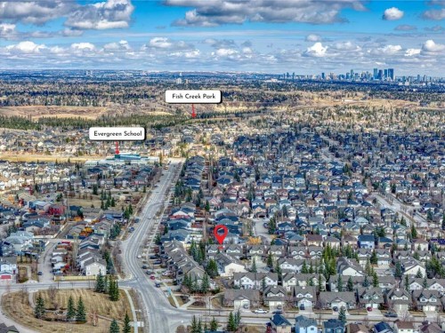 101 Everstone Place Sw, Calgary, AB - Outdoor With View