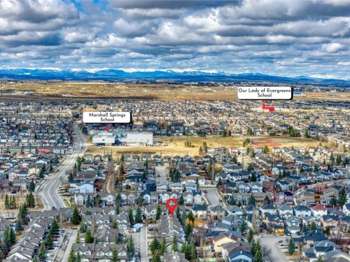 101 Everstone Place Sw, Calgary, AB - Outdoor With View