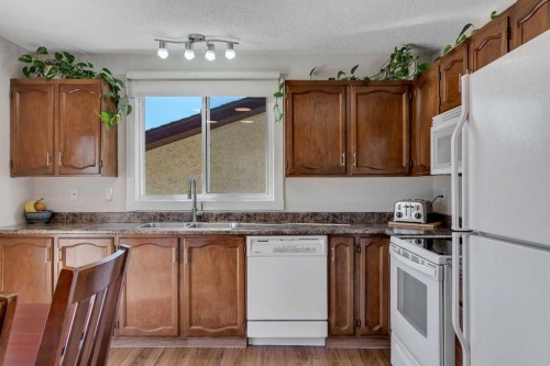 20 Ogmoor Crescent Se, Calgary, AB - Indoor Photo Showing Kitchen With Double Sink