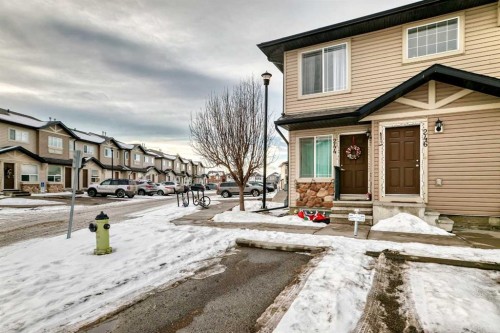 244 Saddlebrook Point Ne, Calgary, AB - Outdoor With Facade