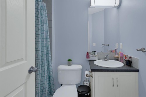 273 Eversyde Boulevard Sw, Calgary, AB - Indoor Photo Showing Bathroom
