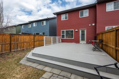 273 Eversyde Boulevard Sw, Calgary, AB - Outdoor With Deck Patio Veranda With Exterior