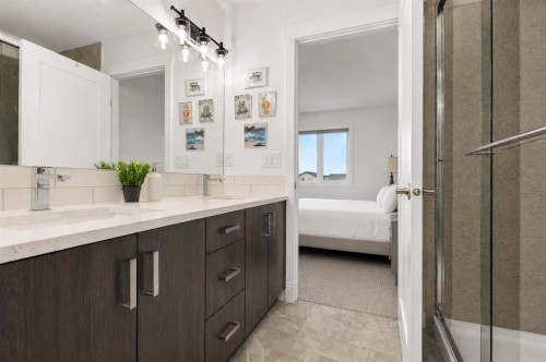 1041 Iron Landing Way, Crossfield, AB - Indoor Photo Showing Bathroom