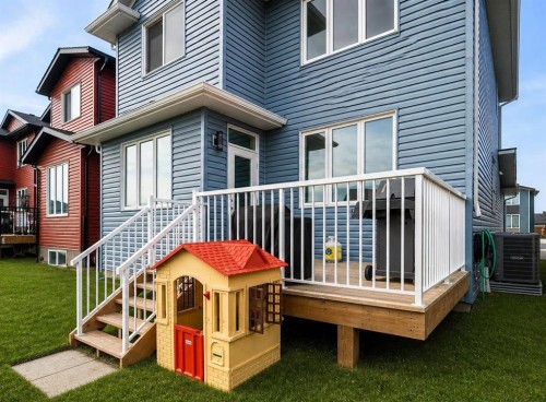 1041 Iron Landing Way, Crossfield, AB - Outdoor With Deck Patio Veranda