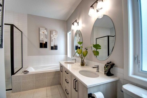 800 Mandalay Link, Carstairs, AB - Indoor Photo Showing Bathroom