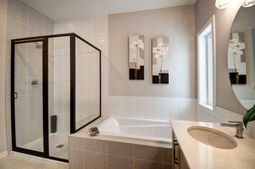 800 Mandalay Link, Carstairs, AB - Indoor Photo Showing Bathroom