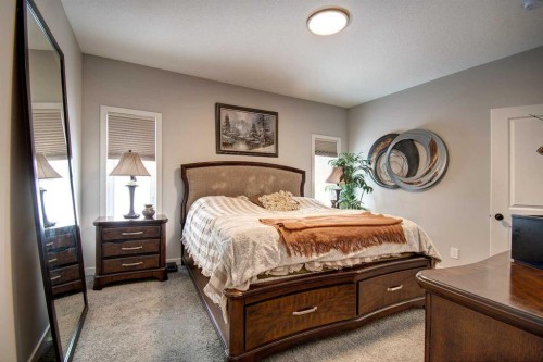 800 Mandalay Link, Carstairs, AB - Indoor Photo Showing Bedroom