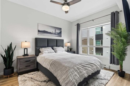 2313-220 Seton Grove Se, Calgary, AB - Indoor Photo Showing Bedroom