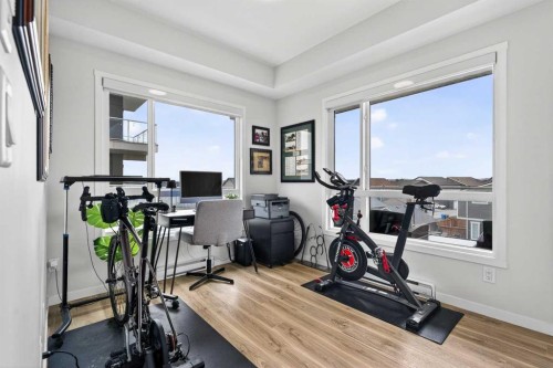 2313-220 Seton Grove Se, Calgary, AB - Indoor Photo Showing Gym Room