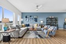 2313-220 Seton Grove Se, Calgary, AB  - Indoor Photo Showing Living Room 