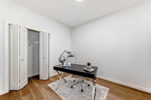64 Creekside Path Sw, Calgary, AB - Indoor Photo Showing Office
