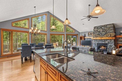 116 Casale Place, Canmore, AB - Indoor With Fireplace