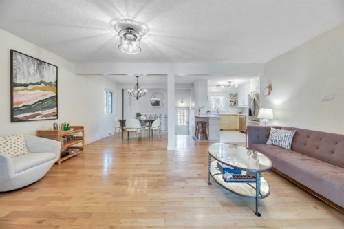48 Waterloo Drive Sw, Calgary, AB - Indoor Photo Showing Living Room