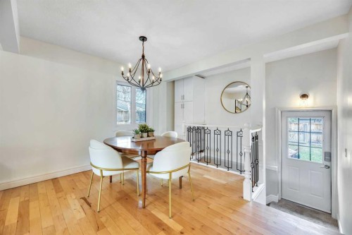 48 Waterloo Drive Sw, Calgary, AB - Indoor Photo Showing Dining Room
