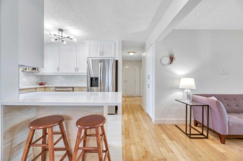48 Waterloo Drive Sw, Calgary, AB - Indoor Photo Showing Kitchen