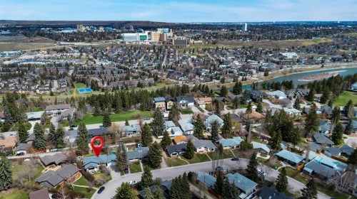 48 Waterloo Drive Sw, Calgary, AB - Outdoor With View