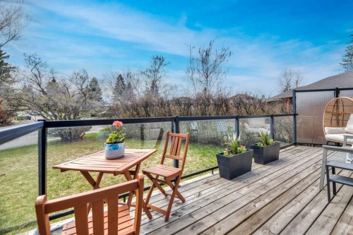 48 Waterloo Drive Sw, Calgary, AB - Outdoor With Deck Patio Veranda