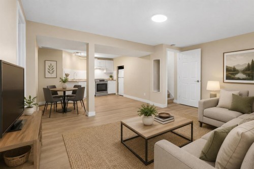 268 Madeira Place Ne, Calgary, AB - Indoor Photo Showing Living Room