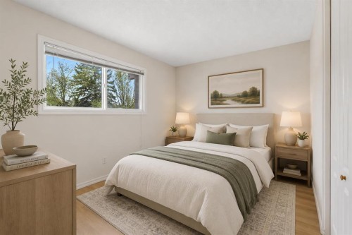 268 Madeira Place Ne, Calgary, AB - Indoor Photo Showing Bedroom